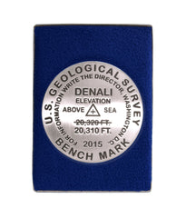 DENALI Paperweight Continental High Point 6190.5 meters