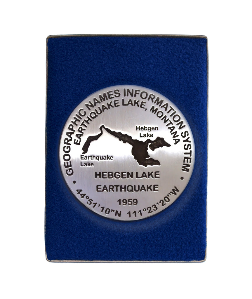 Hebgen Lake Earthquake Paperweight