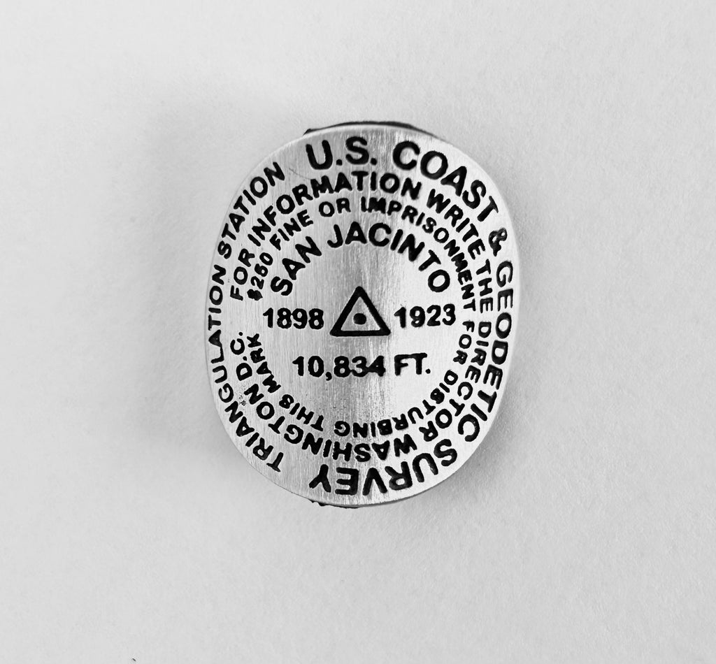 San Jacinto Hiking Stick Medallion
