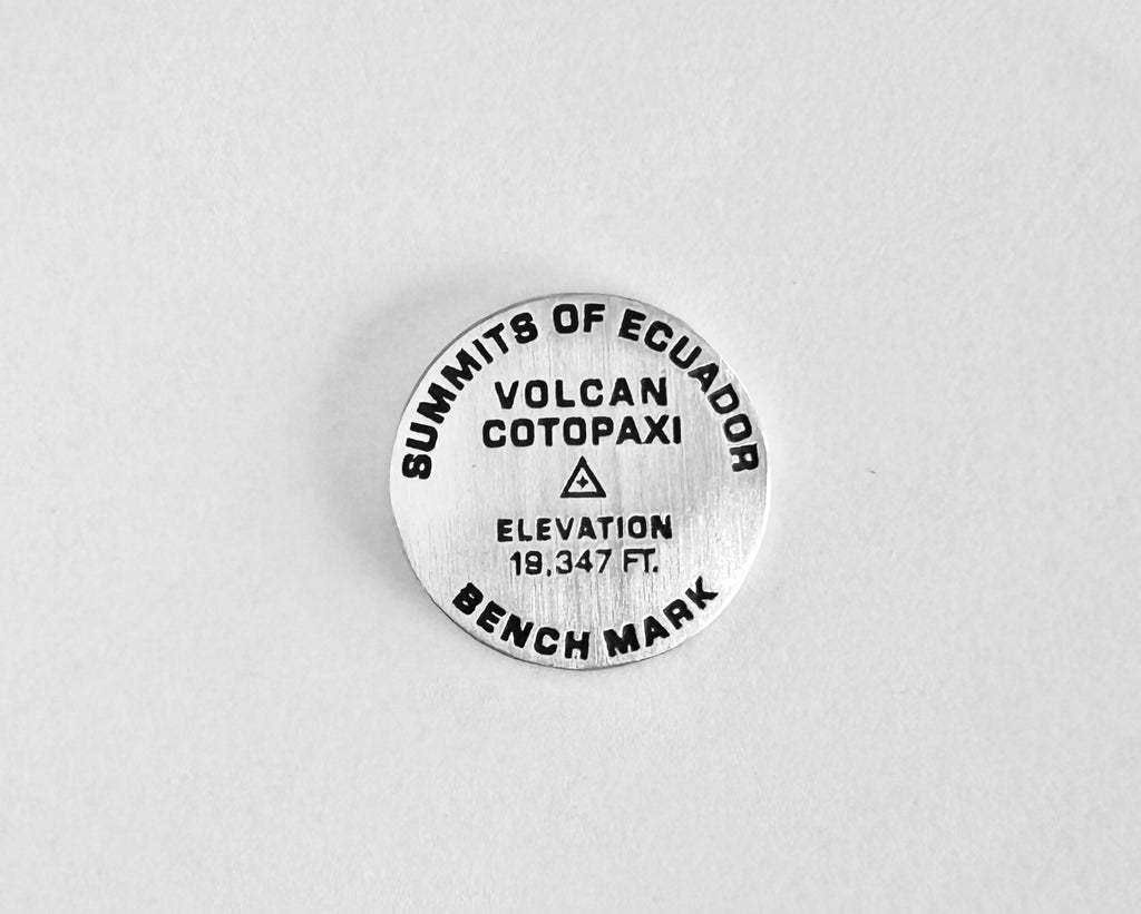 Cotopaxi Volcano Pin