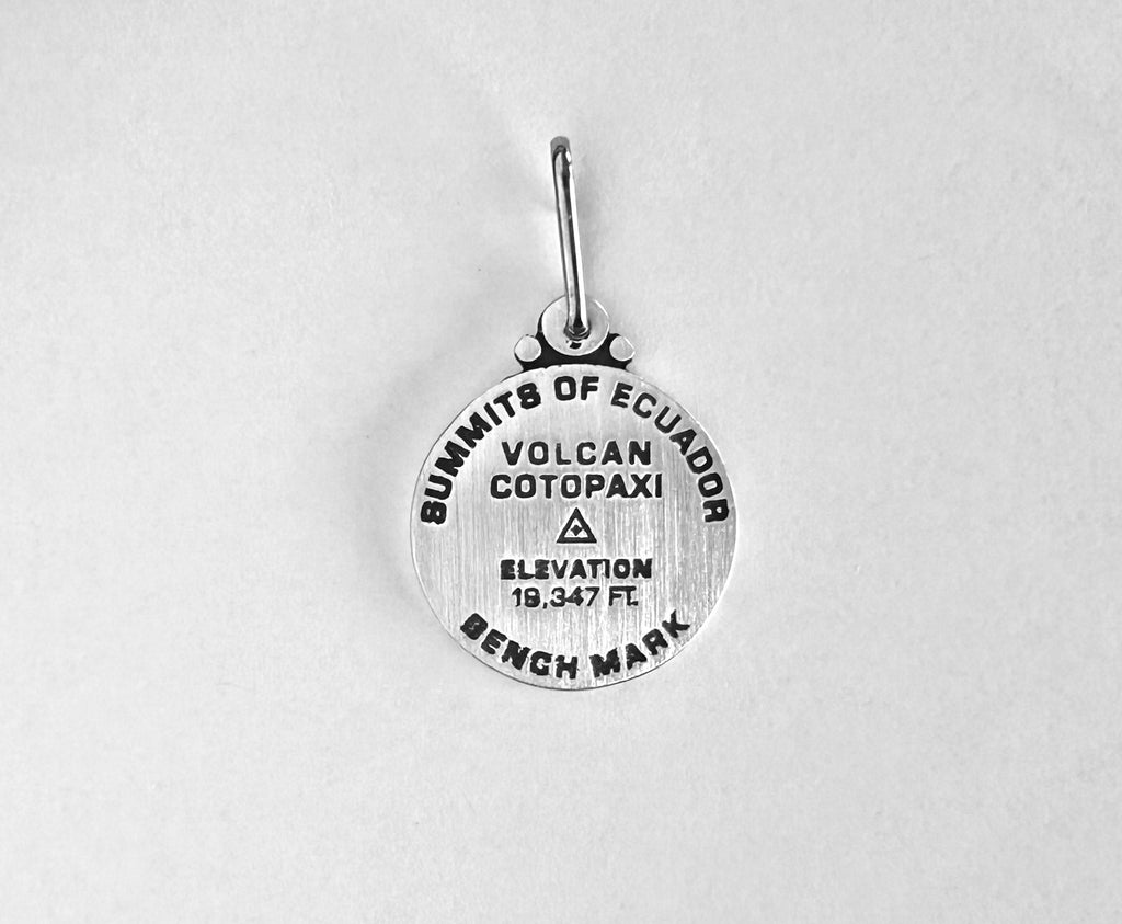 Cotopaxi Volcano Zipper pull-Pendant