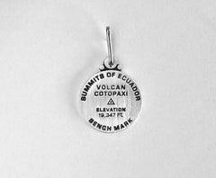 Cotopaxi Volcano Zipper pull-Pendant