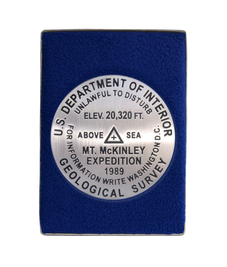McKinley (Denali) Paperweight Historic Elevation