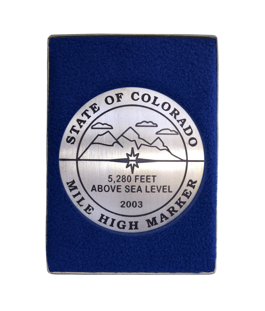 Mile High Denver Paperweight