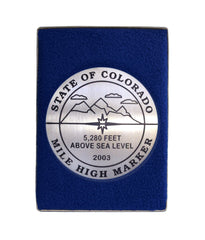 Mile High Denver Paperweight