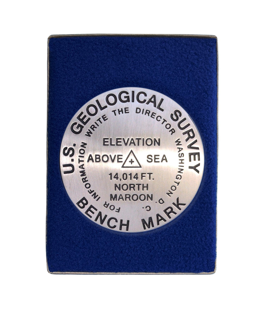 North Maroon Paperweight