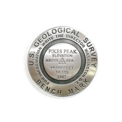 PIKES PEAK NEW ELEVATION PAPERWEIGHT#2