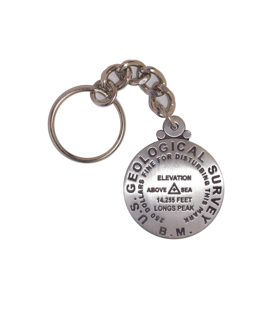 Longs Peak Key Chain