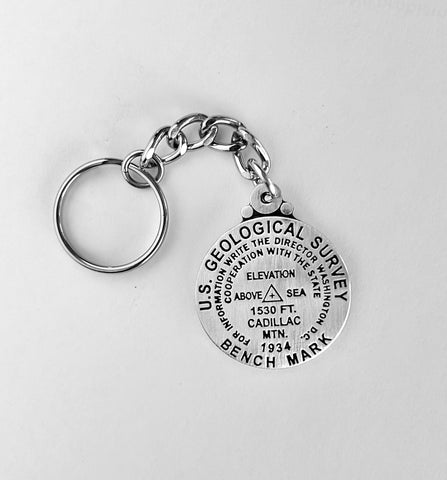 Cadillac Mountain Keychain
