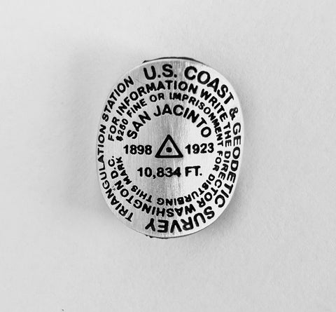 San Jacinto Hiking Stick Medallion