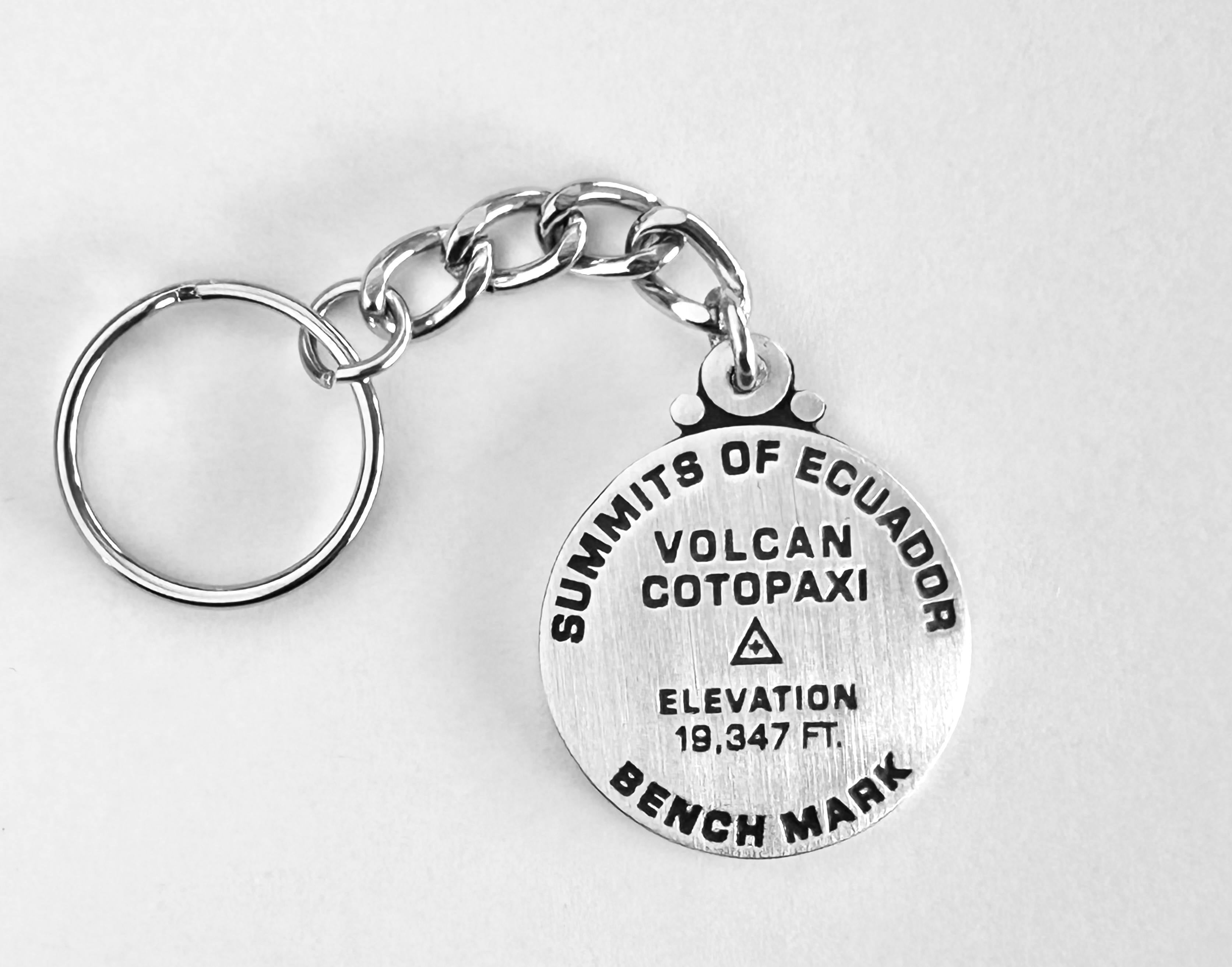 Volcano Keychain Cotopaxi Volcano Keychain | MountainClimb.com