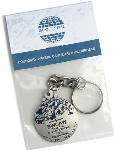 Boundary Waters Canoe Area Wilderness Key Chain (BWCA)