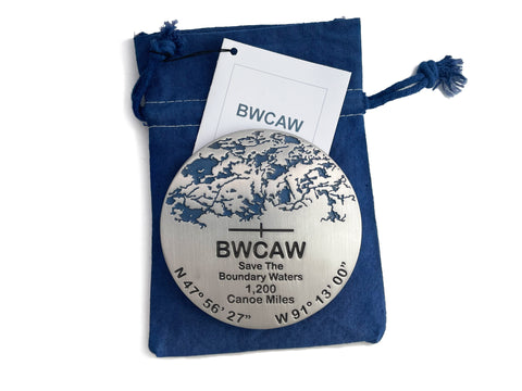 Save the Boundary Waters Canoe Area Wilderness Paperweight (BWCA).