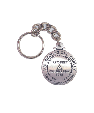 Columbia Peak Key Chain