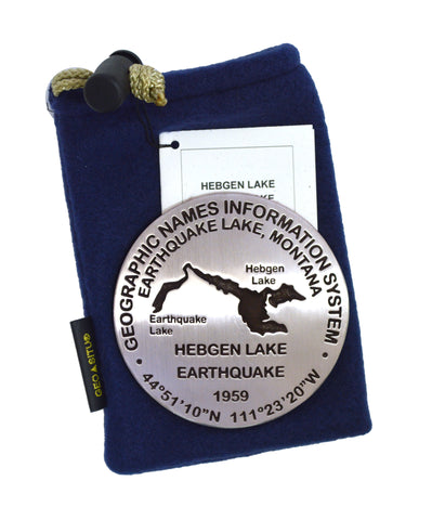 Hebgen Lake Earthquake Paperweight