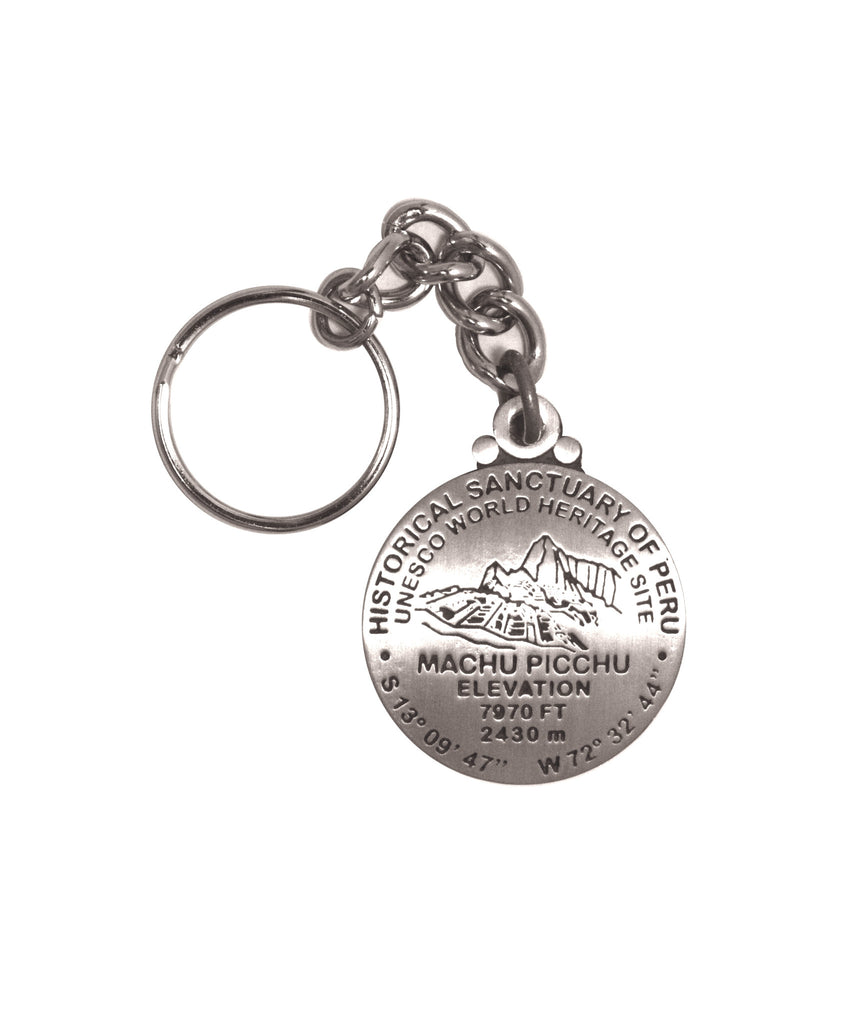 Machu Picchu UNESCO Heritage Site Key Chain